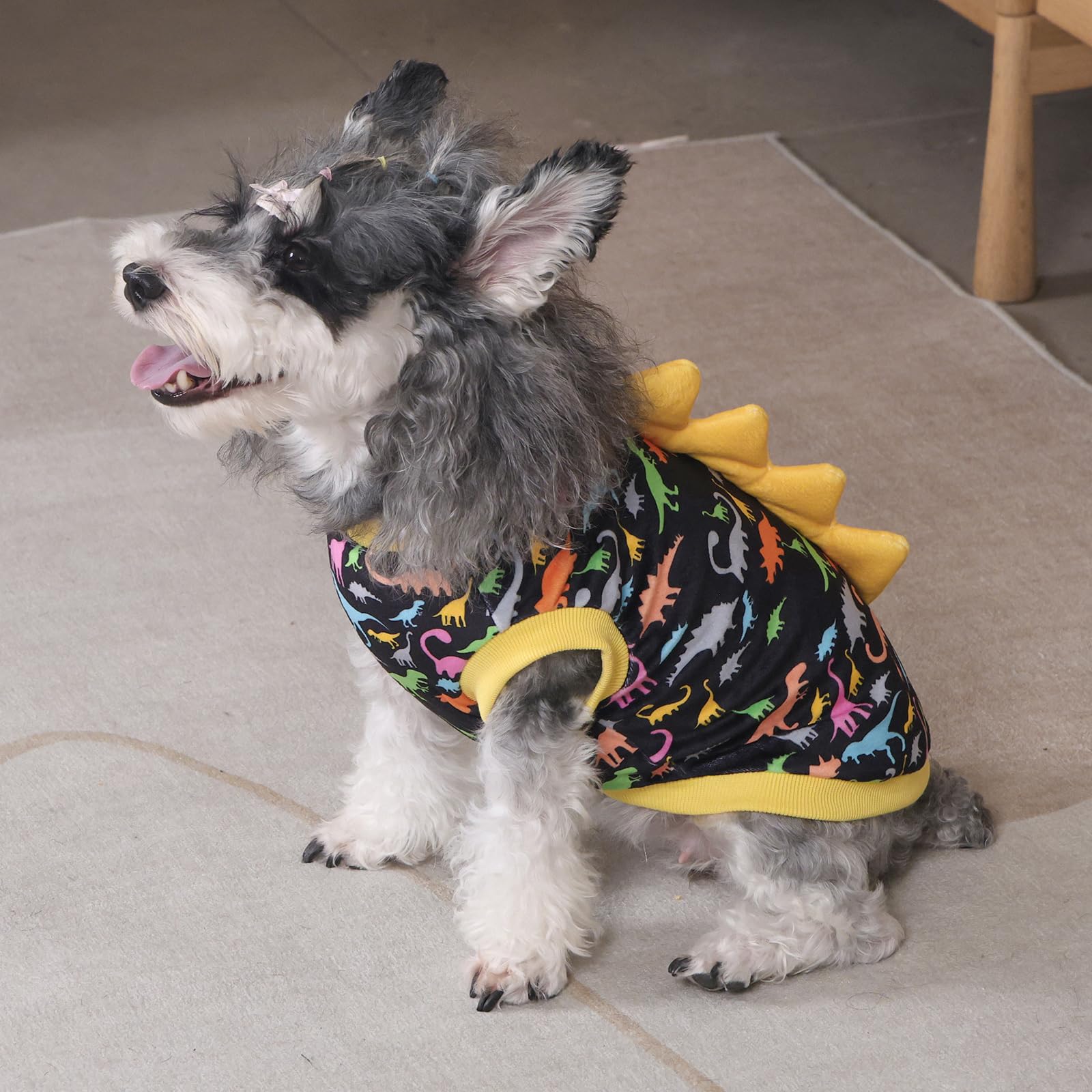 Cutebone camiseta dinosaurio para perro – ideal para ocasiones especiales y cosplay.