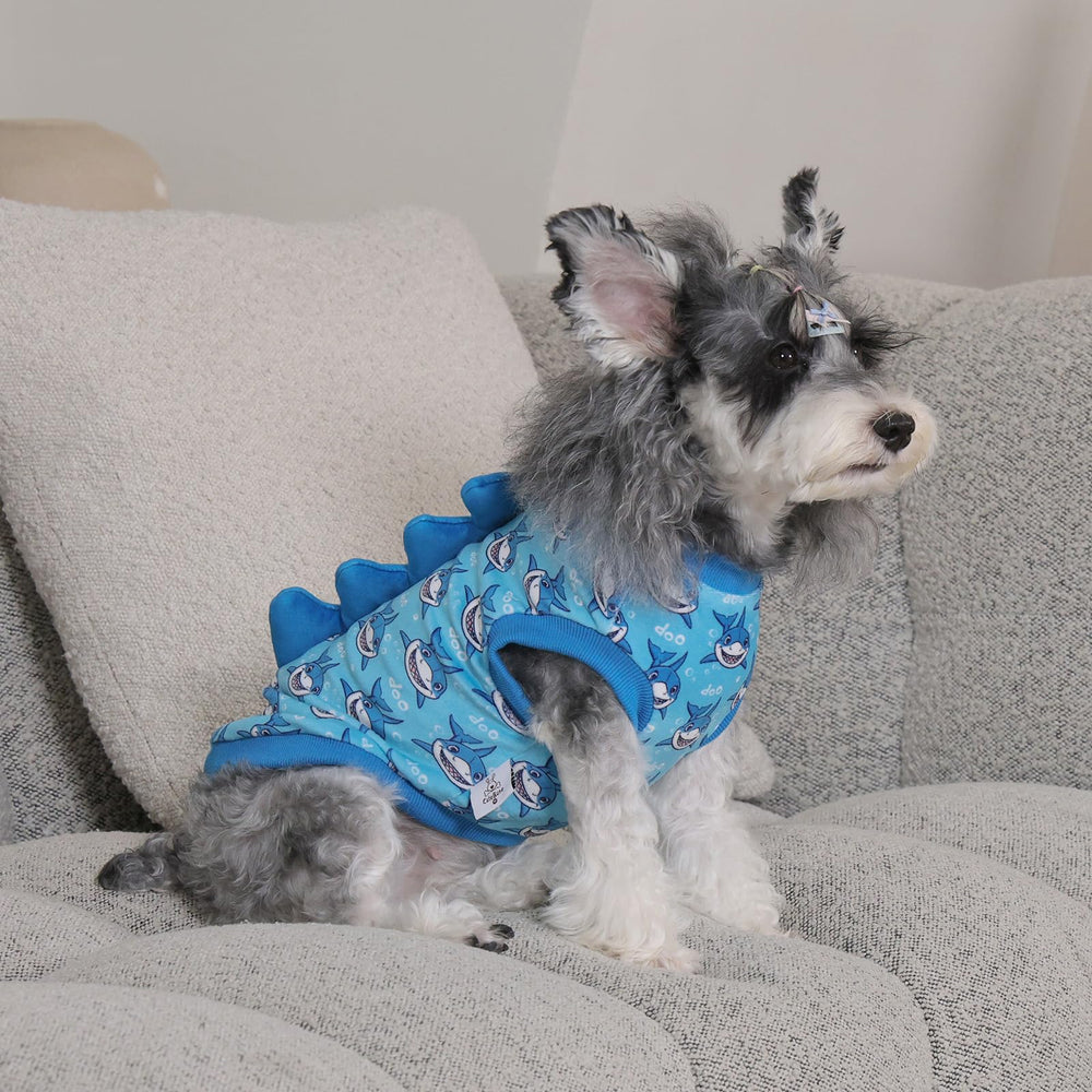 CuteBone Camiseta Disfraz Dinosaurio para Gato: Apto para felinos en hogares con varias mascotas.