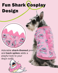 CuteBone camiseta perro dinosaurio, diseño divertido para paseos y fotos.