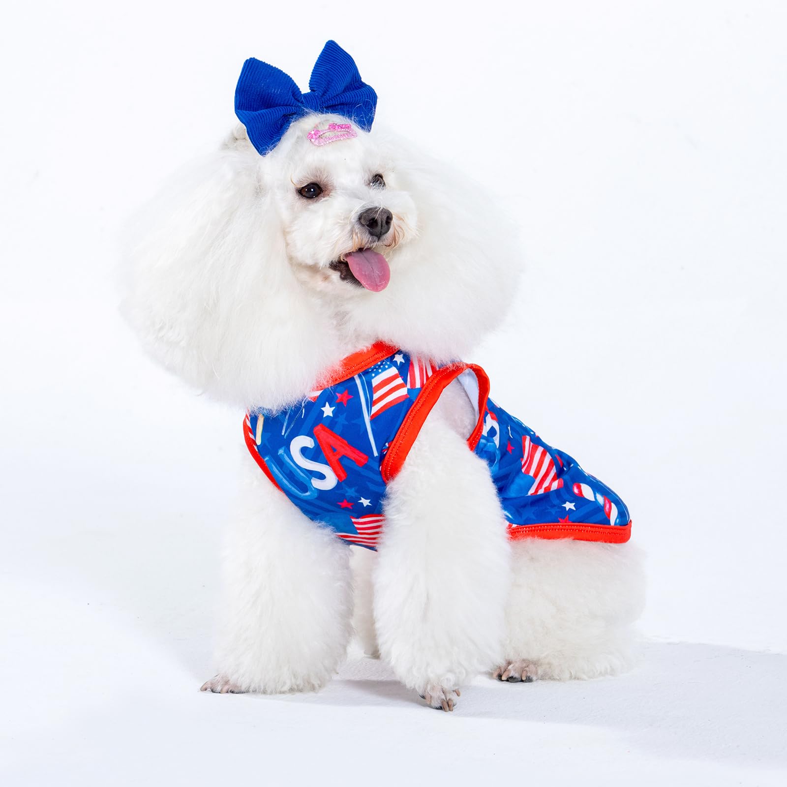 Camiseta CuteBone 2-pack para perros, variedad de diseños.