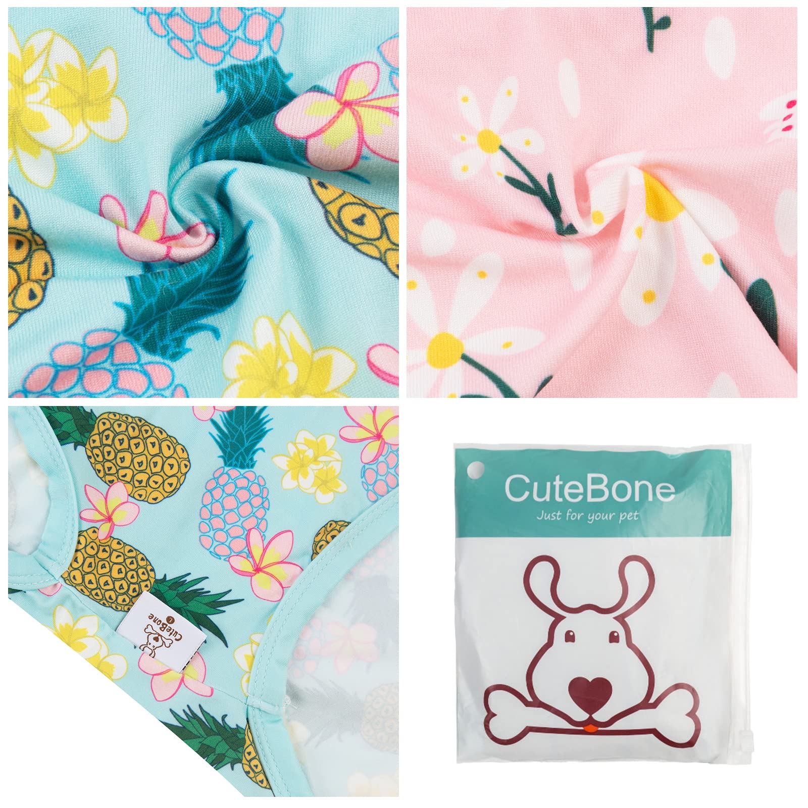 CuteBone camisetas-perro-lavable-maquina: limpieza sencilla para dueños.