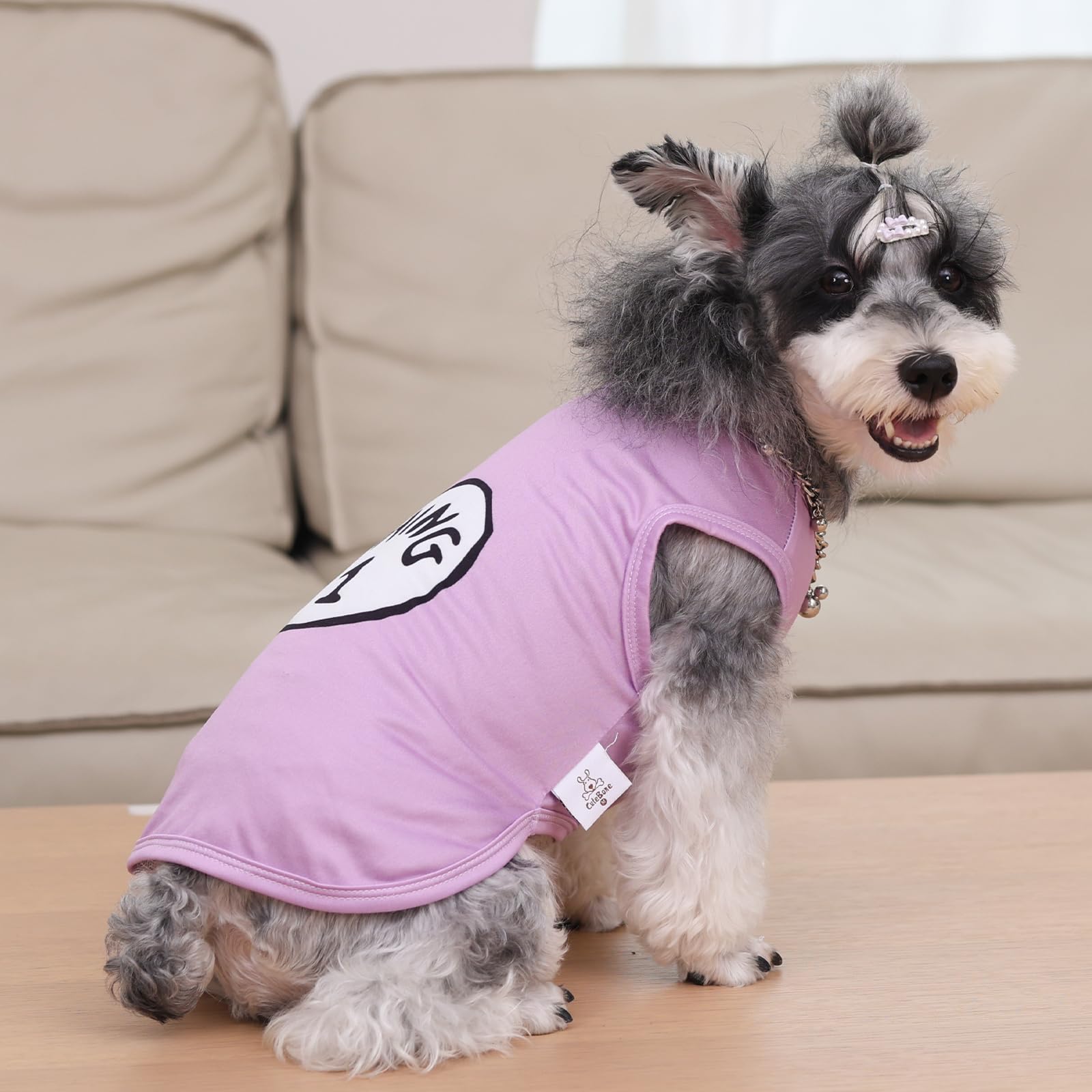 CuteBone pack2 camisetas perros variedad disenos para estilo diario