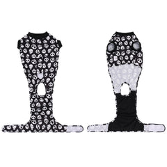 CuteBone diseño trasero con apertura facilita el baño sin quitar el traje.