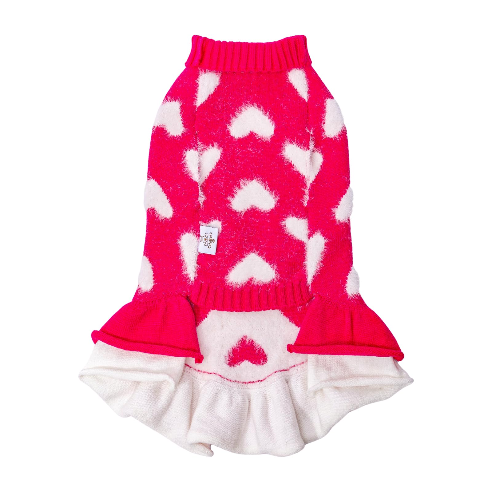 CuteBone falda de doble capa detalla un estilo llamativo para sesiones especiales.
