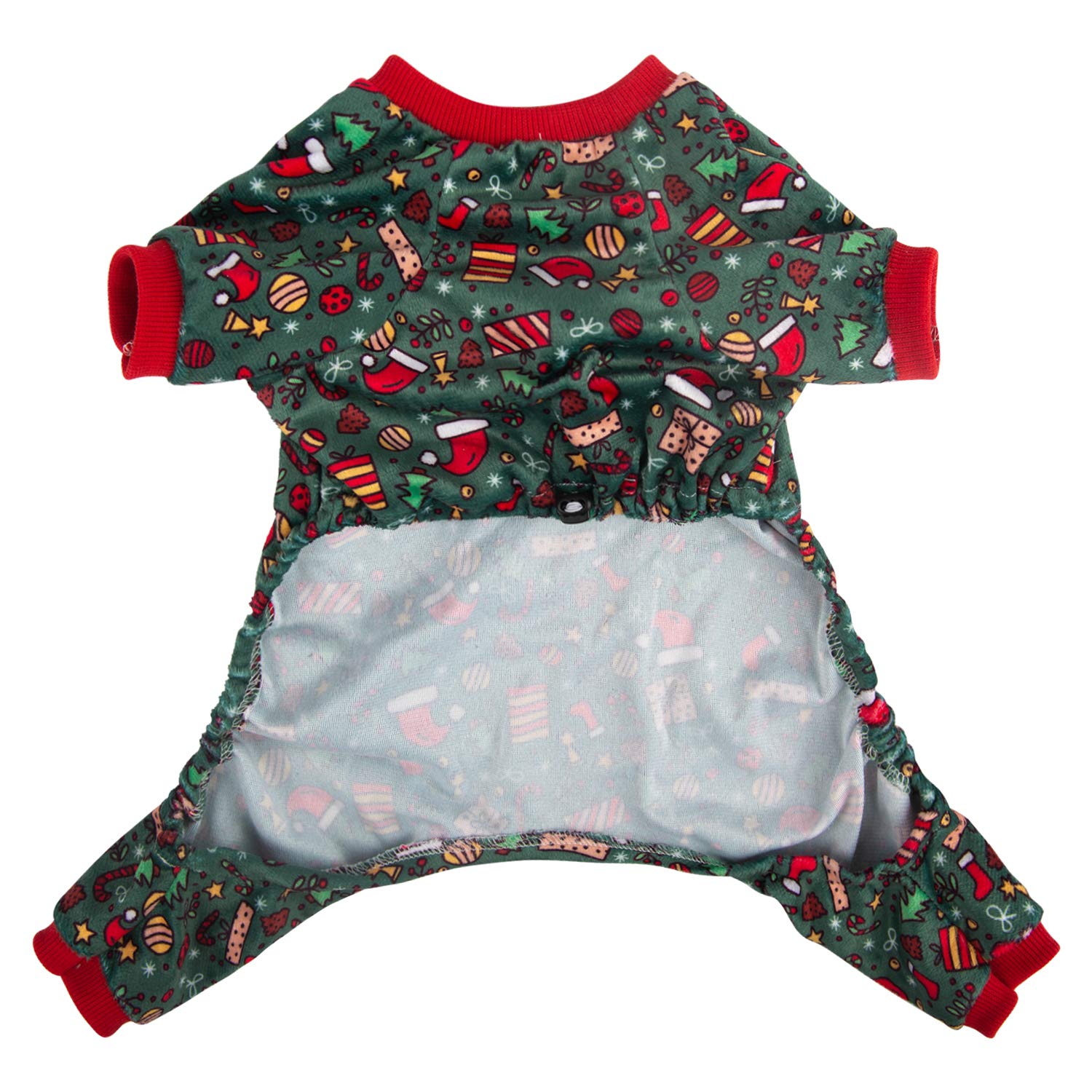 Guía de tallas de CuteBone: mide pecho y espalda para ajuste.