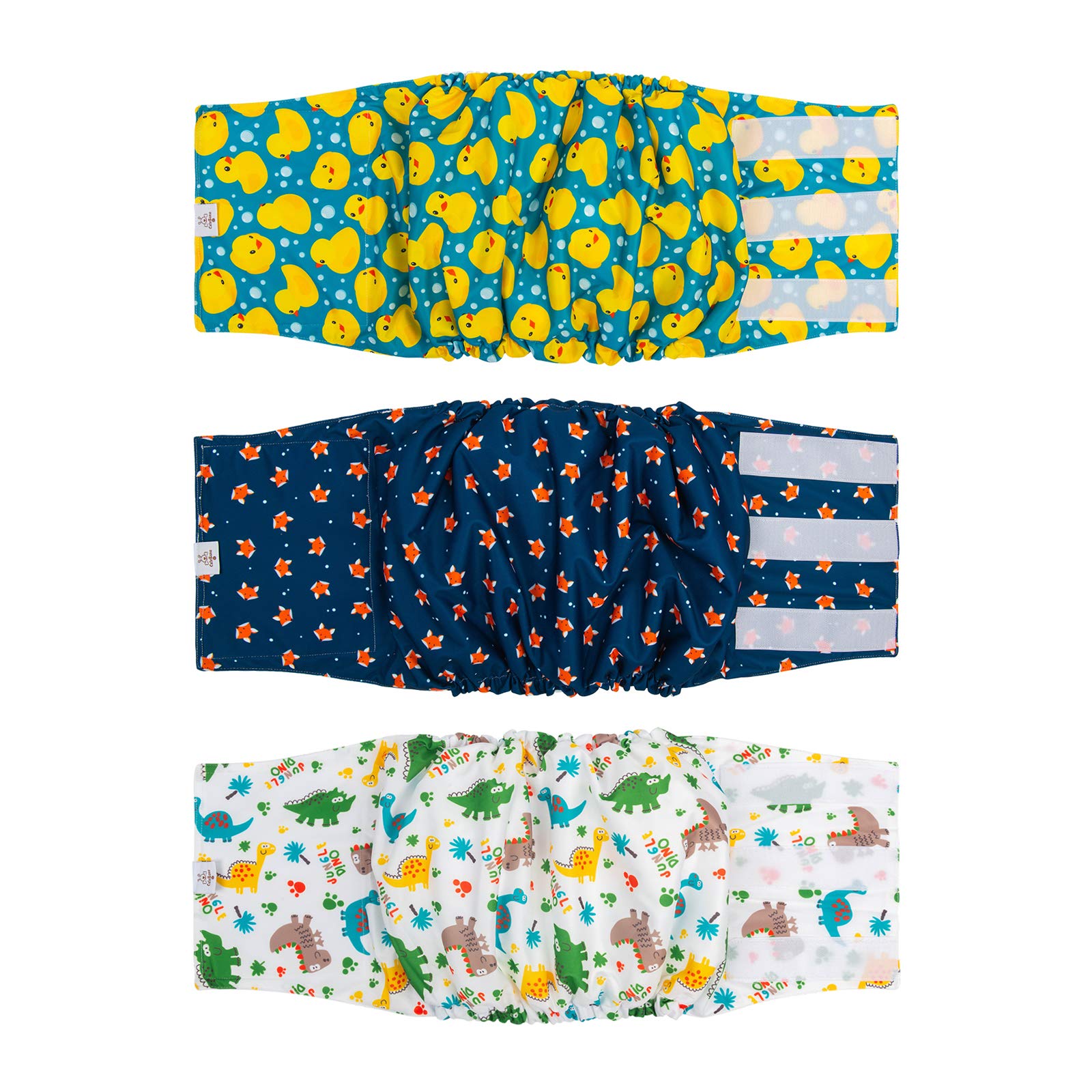 CuteBone panales barriga para perro macho XL con diseño DM02XL, ideal para salidas limpias.