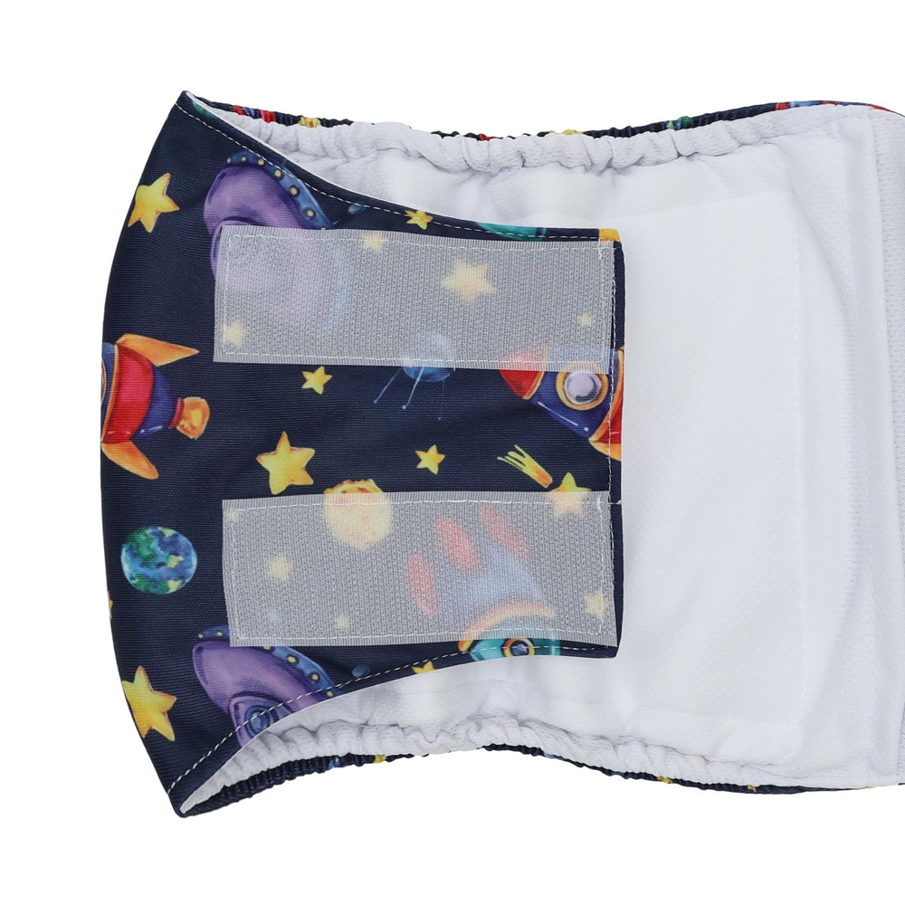 Pañales CuteBone macho disponibles en XS a XL para un ajuste correcto