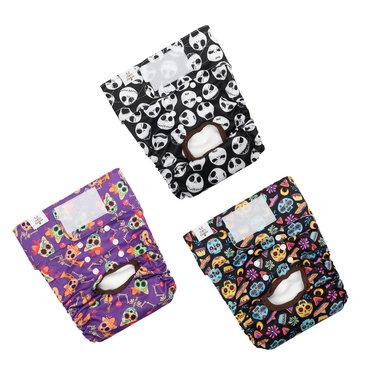 CuteBone pañales para perro D41L, frente, ajustados para evitar filtraciones