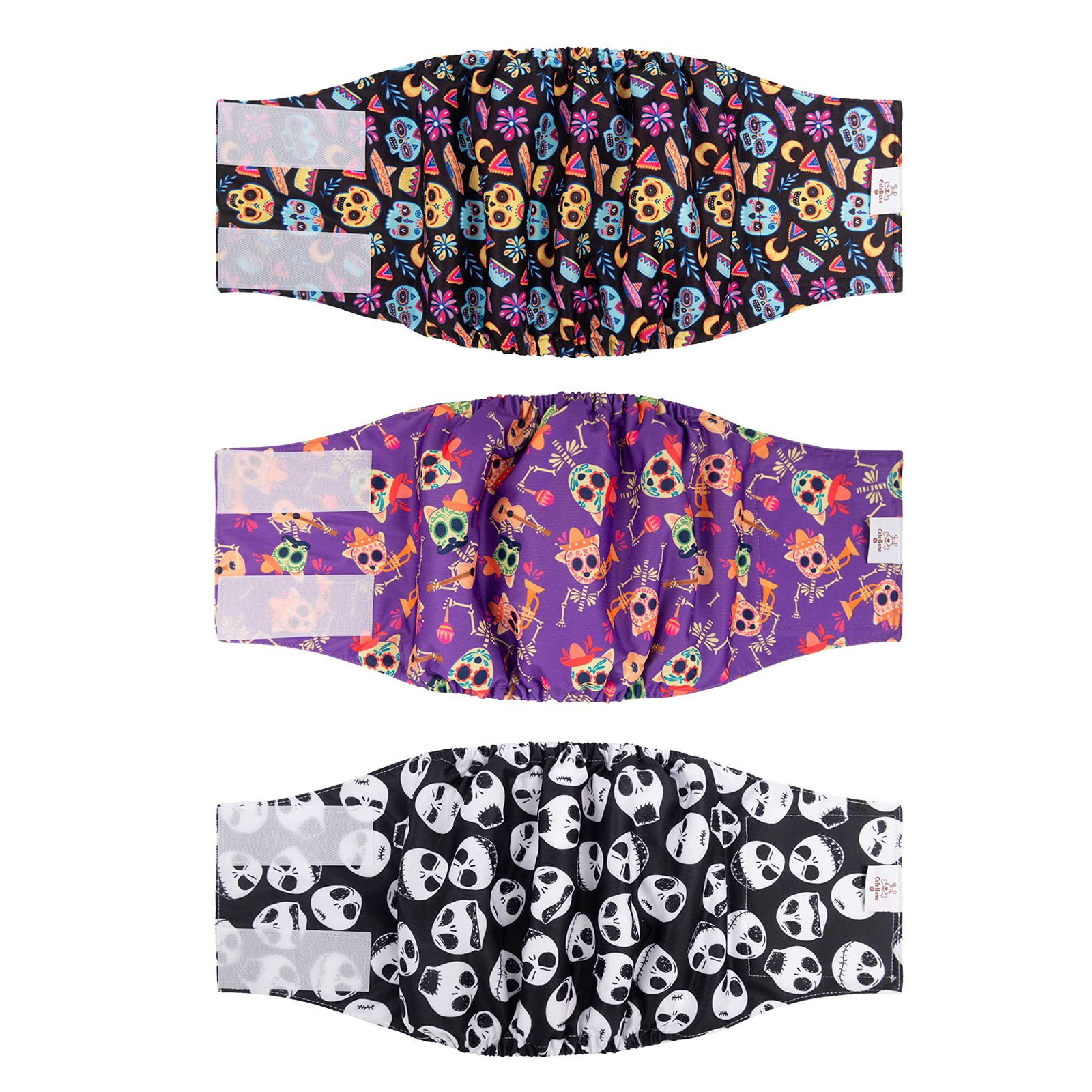 CuteBone pañales para perro macho con diseño temático y ajuste cómodo.