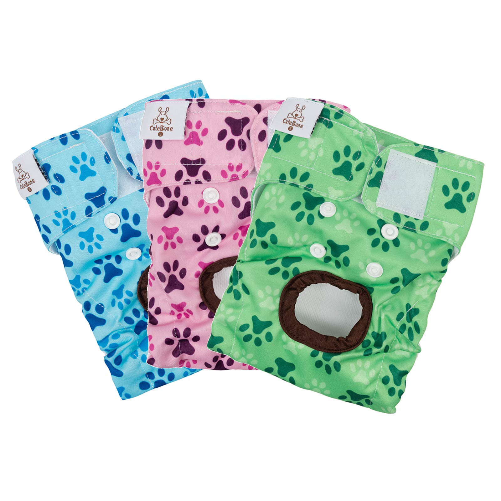 Cierre velcro de CuteBone facilita colocación y sujeción segura.