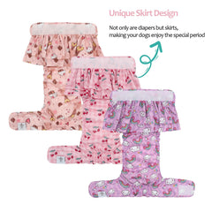 CuteBone pañales reutilizables con ajuste cómodo para paseos diarios