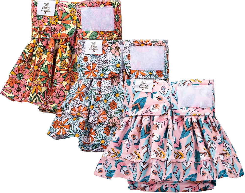 Cutebone pañales para perro anti-derrame, protegiendo alfombras y muebles.