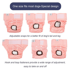 Pañales CuteBone, cierres de gancho y bucle para fácil colocación y ajuste.