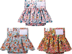 Cutebone pañales para perro con falda plegada, comodidad y estilo en cada uso.
