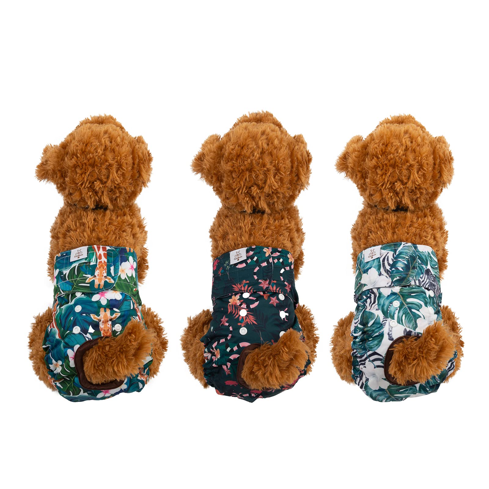 Pañales CuteBone con exterior impermeable para evitar filtraciones y manchas.