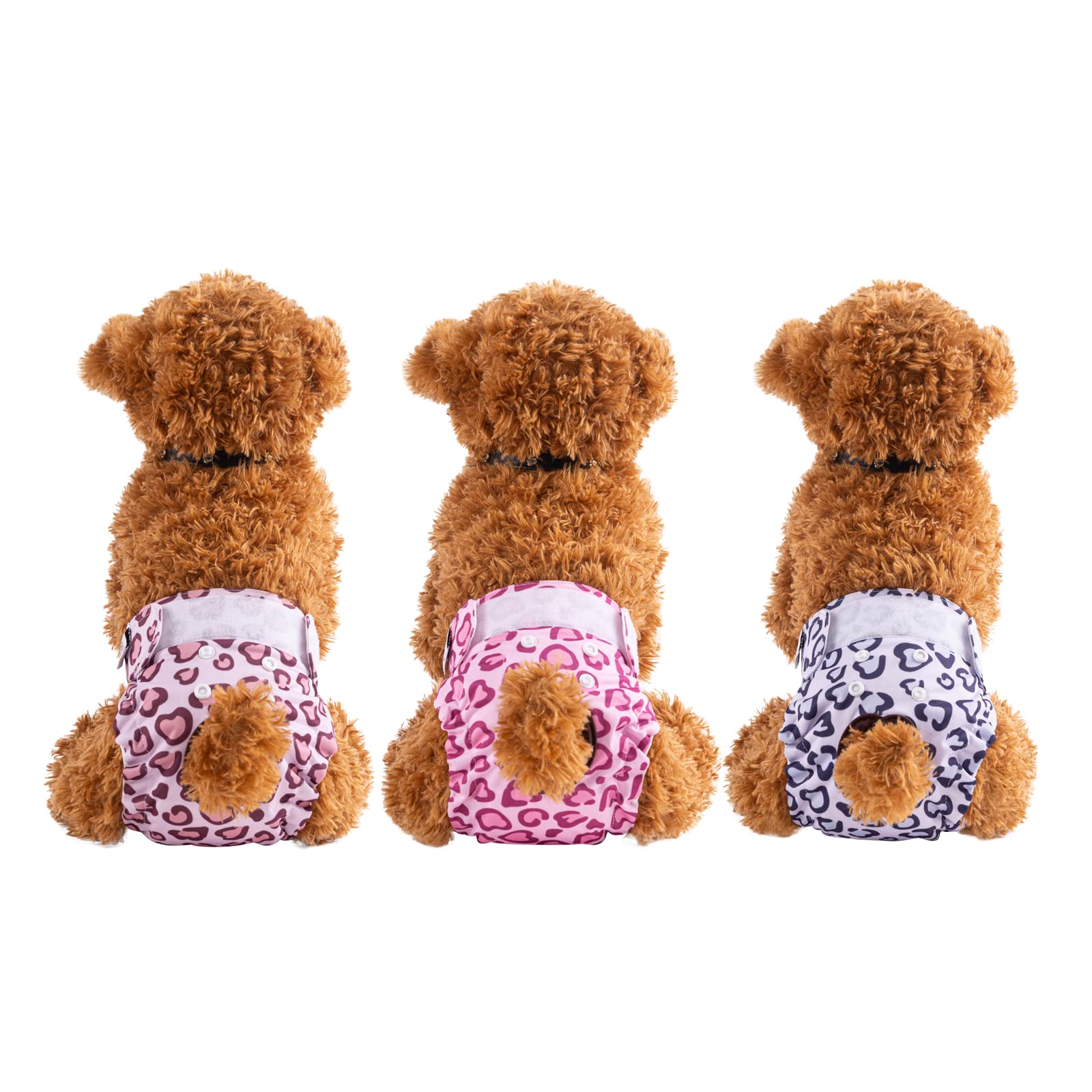 CuteBone pañales para perro talla grande con protección contra escapes en casa
