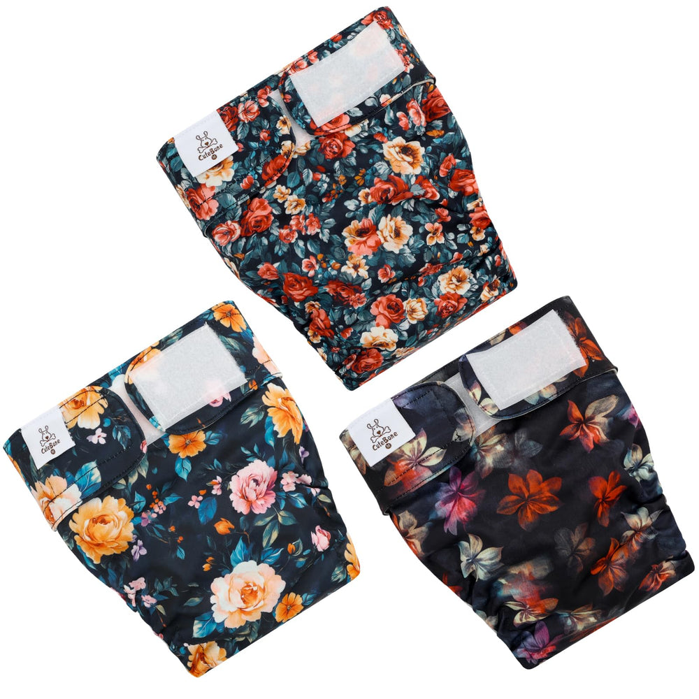 Pañales CuteBone impermeables con capas absorbentes para entrenamiento diario.