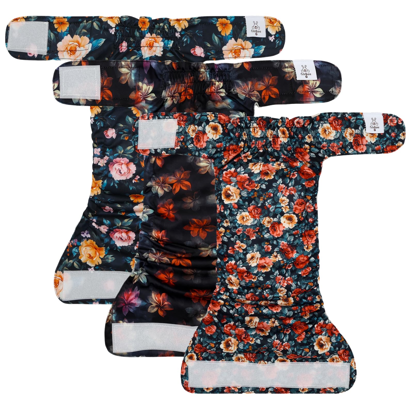 Pañales CuteBone lavables en máquina para ahorro y uso diario sin complicaciones.