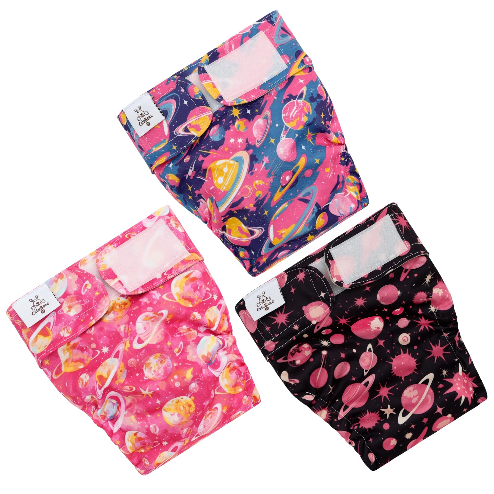 Pañales lavables Cutebone tres unidades para entrenamiento y uso diario