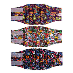 CuteBone pañales para perro macho con capa impermeable para evitar derrames en casa