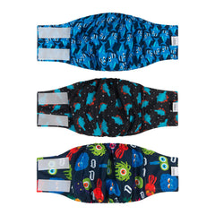 Pañales CuteBone para perro macho con ajuste cómodo para paseos limpios.
