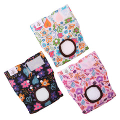 CuteBone pañales para perros femeninos talla pequeña con ajuste suave, ideal para entrenamiento.