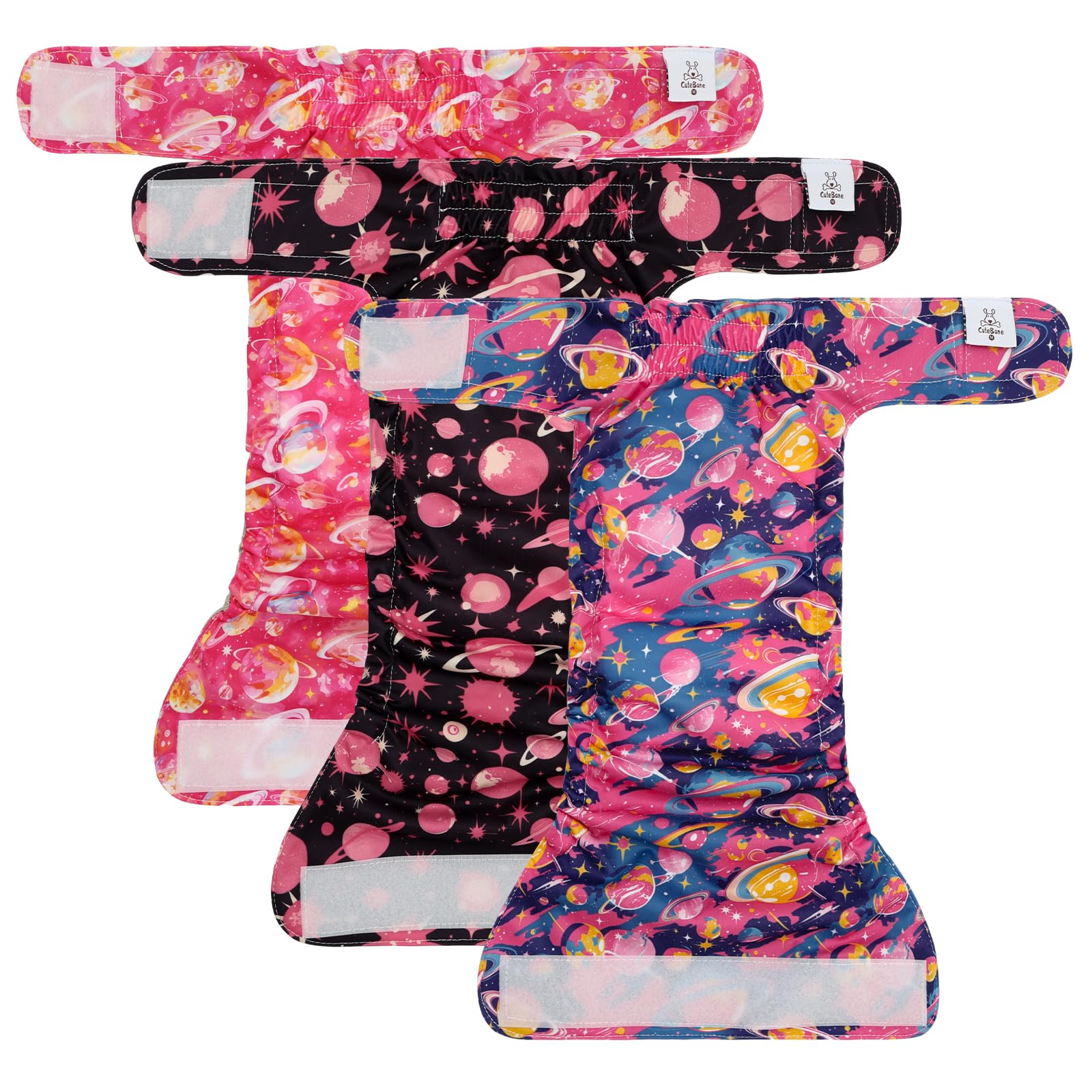 CuteBone pañales exteriores-impermeables para paseos limpios y cómodos.