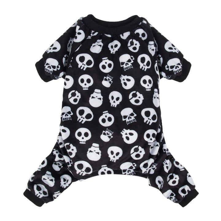 CuteBone-pijama-halloween, cómodo para noches frías.