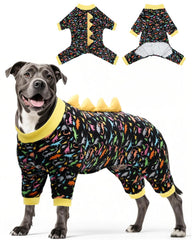 CuteBone Pijama Dinosaurio para Perro: diseño divertido y cómodo para paseos y descanso.