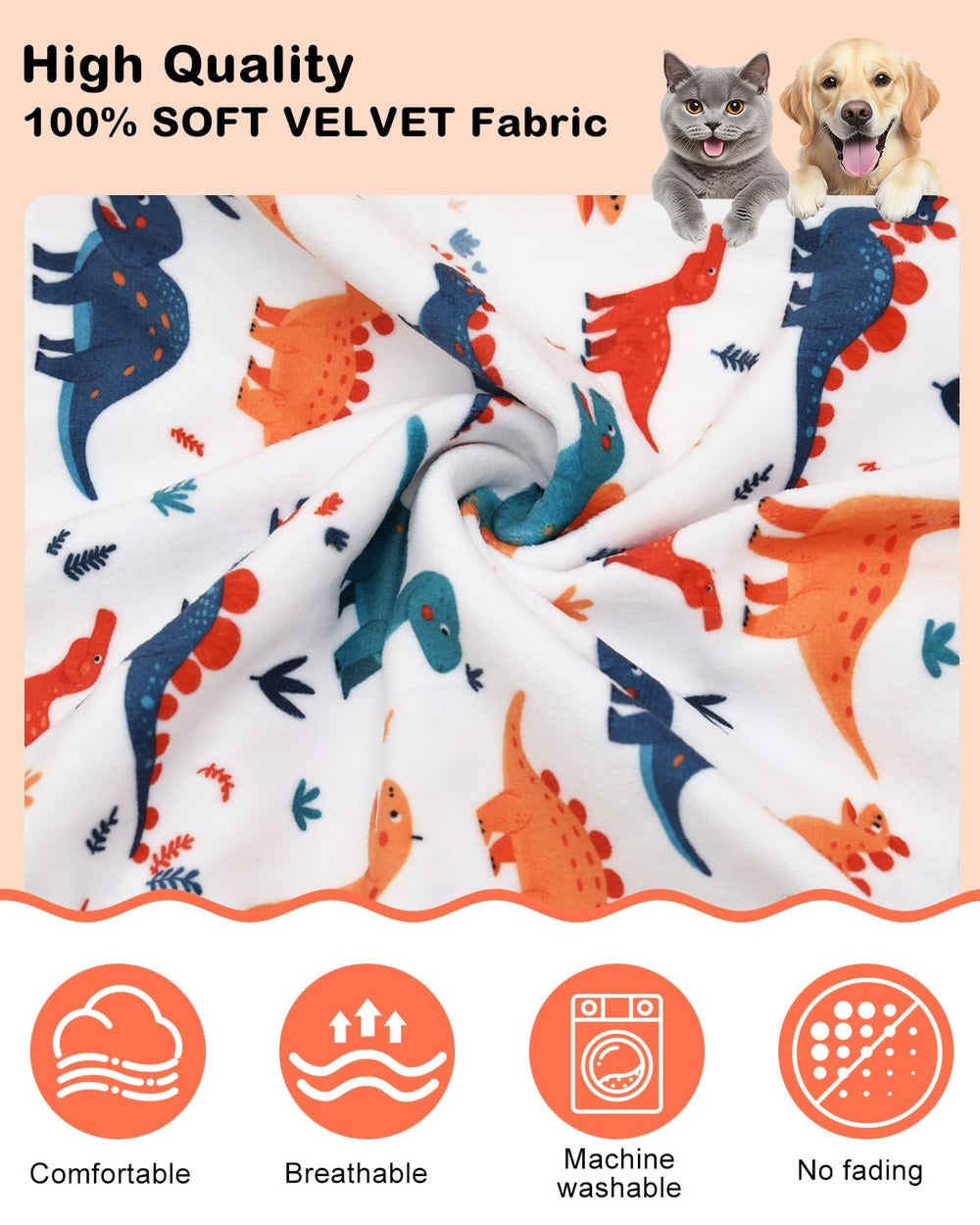 CuteBone Pijama Dinosaurio para perros, ajuste seguro para mascotas activas.