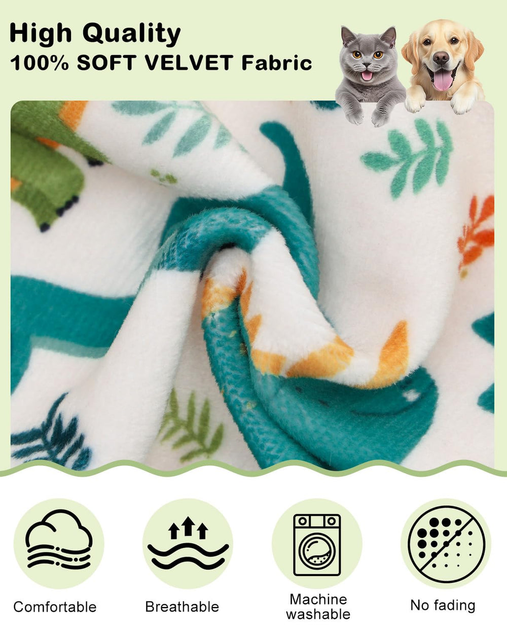 CuteBone Pijama Dinosaurio para perro, detalle cierre para uso diario cómodo.
