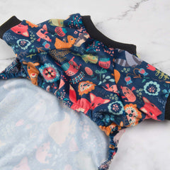 CuteBone pijama para perritos, diseño fácil de poner.