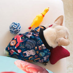 CuteBone pijama para perritos, ayuda a reducir la caída de pelo.