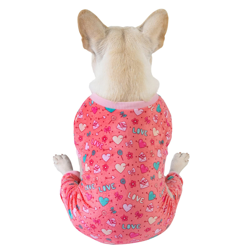 Pijama CuteBone para perro con abdomen abierto para salidas simples