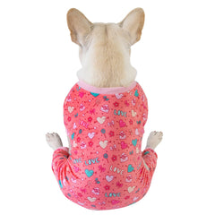 Pijama CuteBone para perro con abdomen abierto para salidas simples