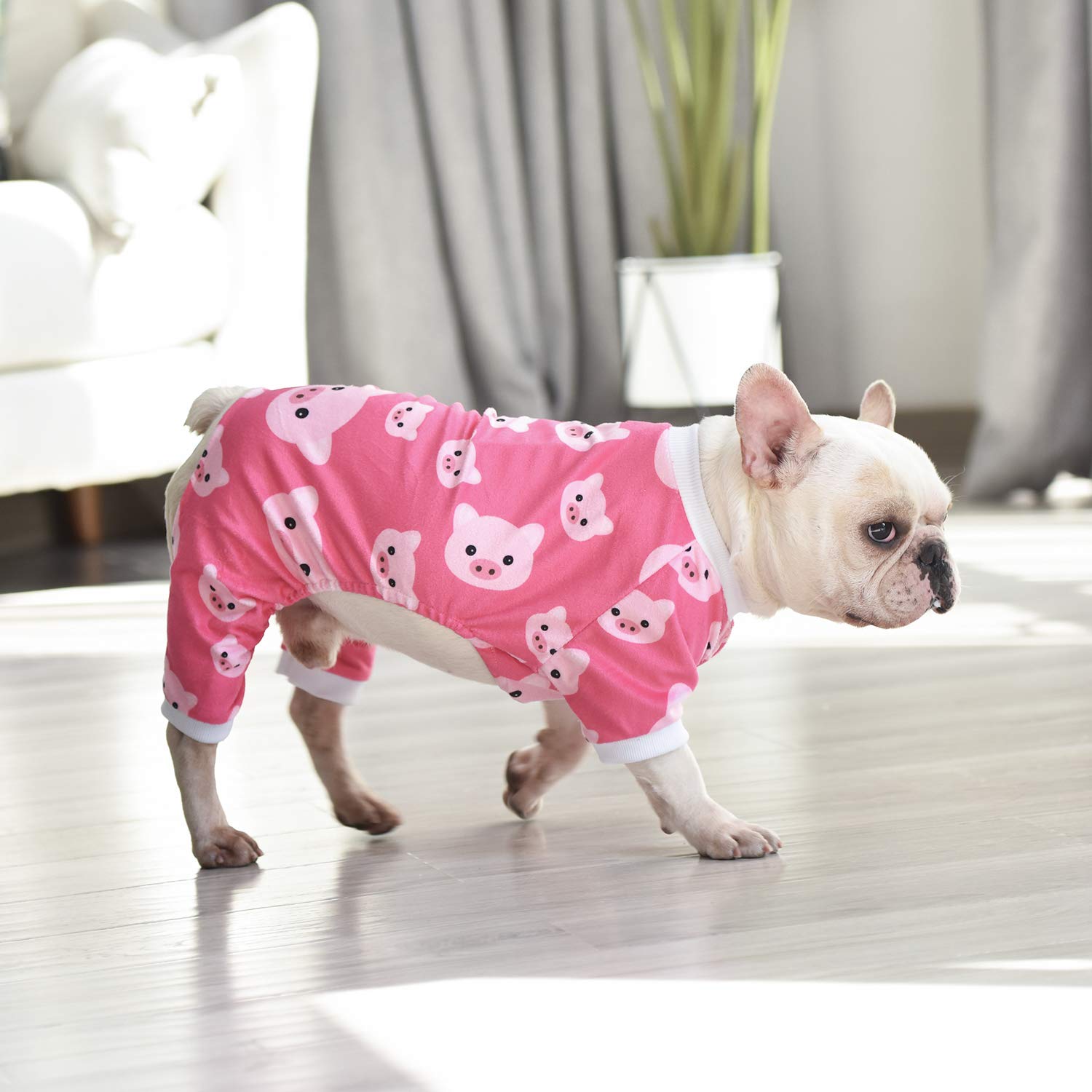 Pijama CuteBone con abertura abdominal para paseos nocturnos sin estrés
