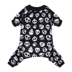 CuteBone pijama para perro con guía de medidas para un ajuste perfecto.
