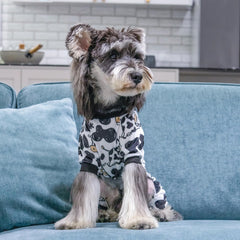 CuteBone Pijama para perro, apertura de barriga, facilita salidas para ir al baño.