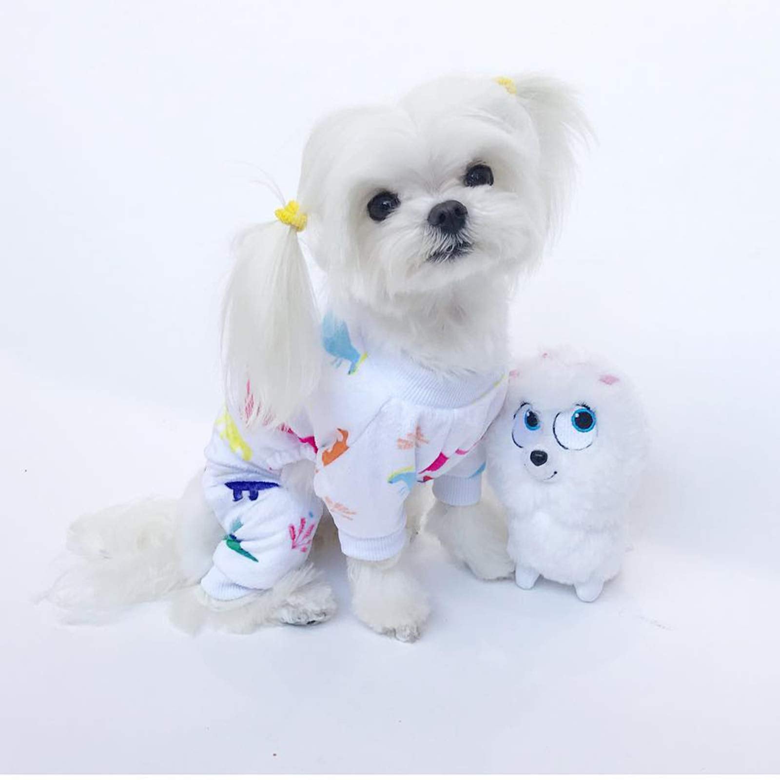 Pijama CuteBone para perros, cierre elástico, vestir y desvestir fácilmente