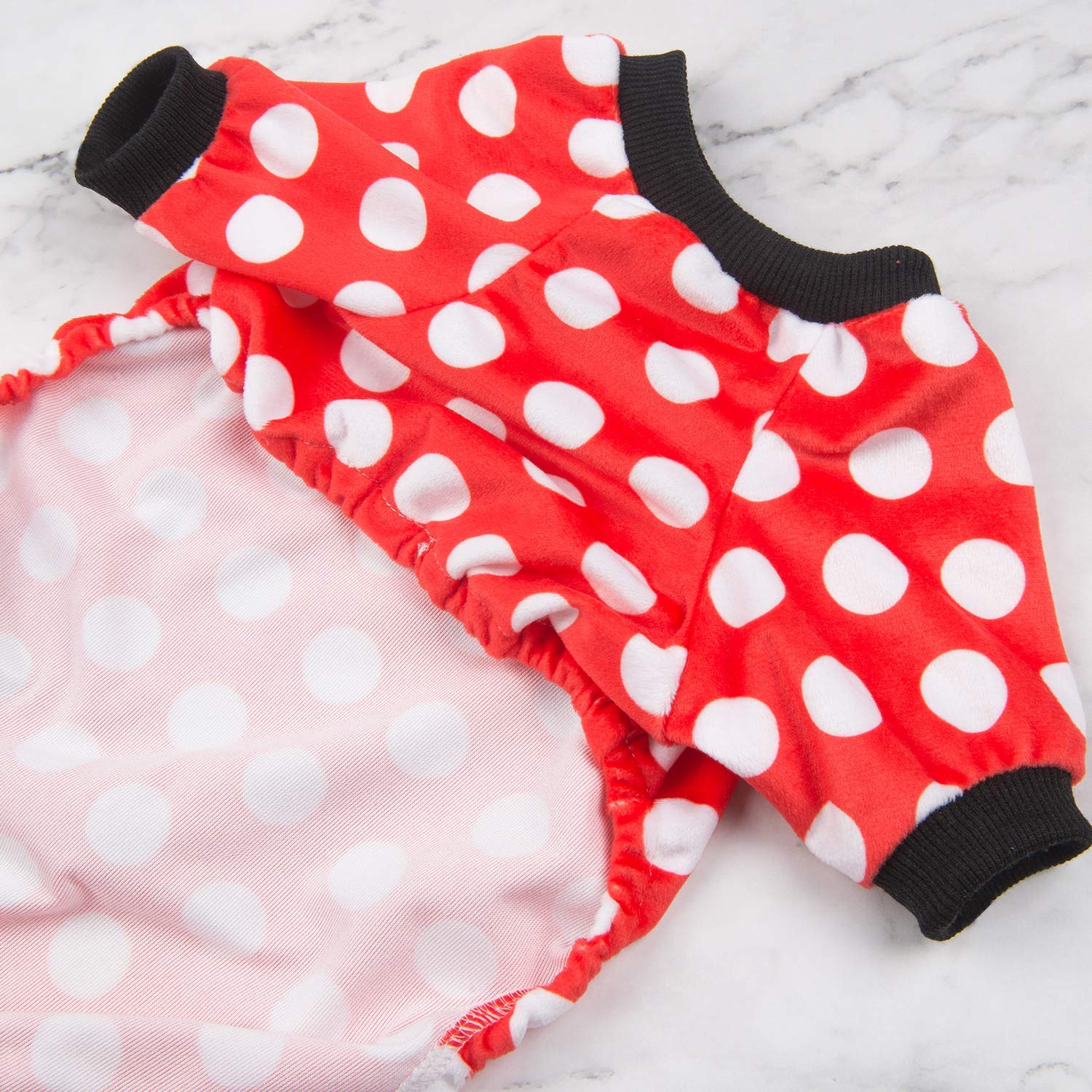 CuteBone pijama para perro halloween, diseño 4 patas mejora la movilidad.