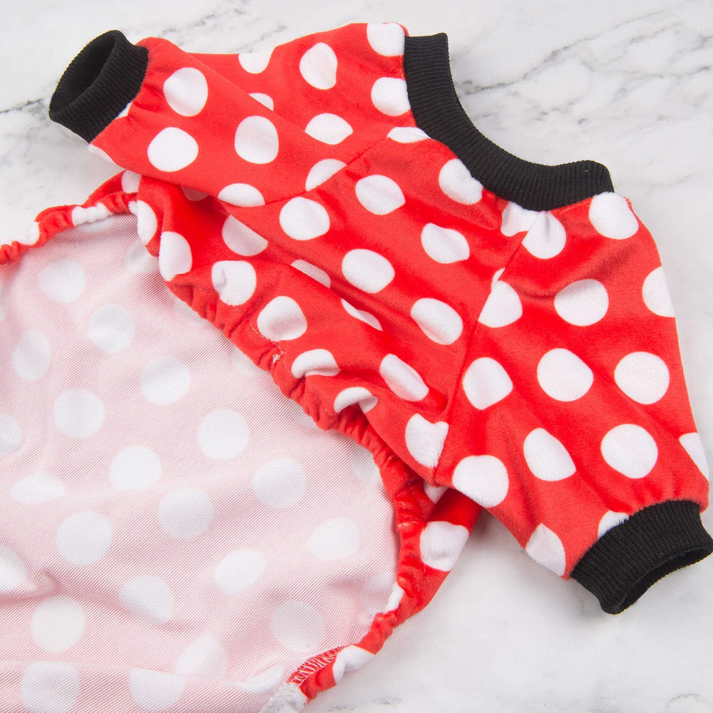 CuteBone pijama para perro halloween, diseño 4 patas mejora la movilidad.