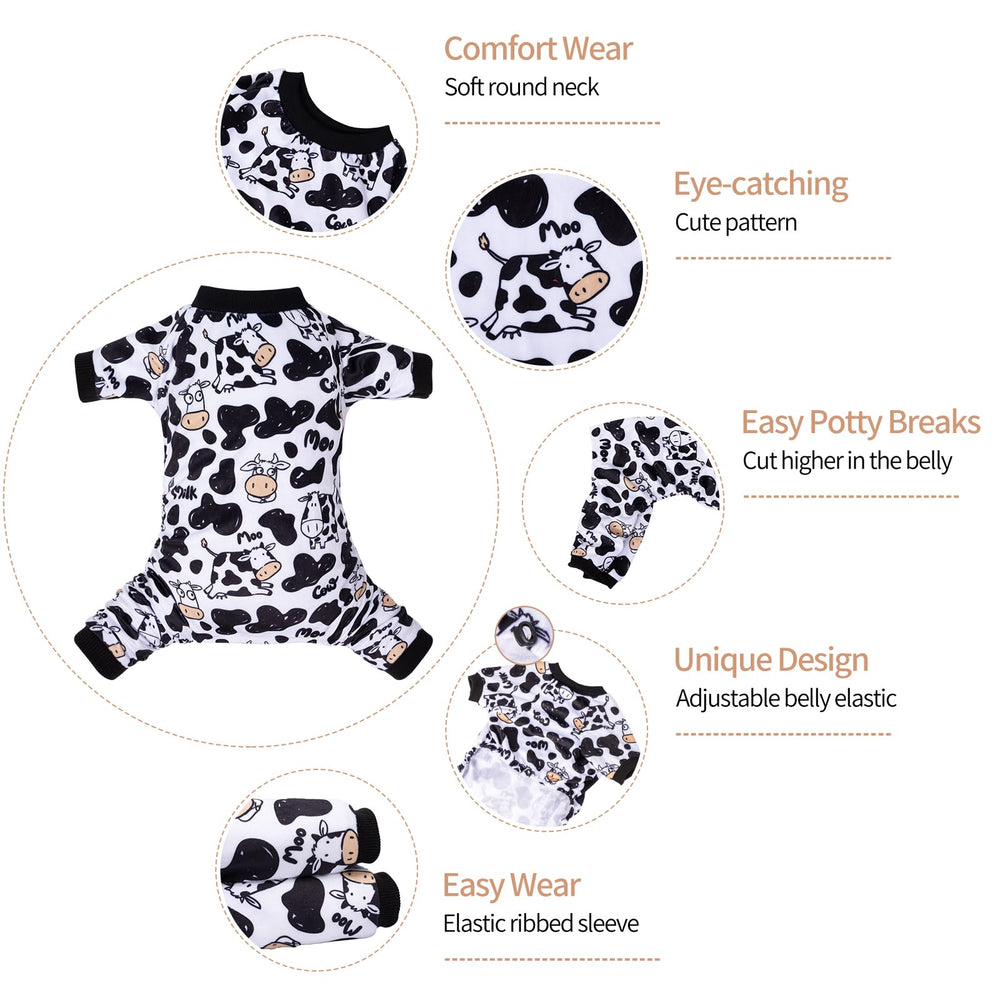 CuteBone Pijama para perro, diseños divertidos, ideal para fiestas y fotos.