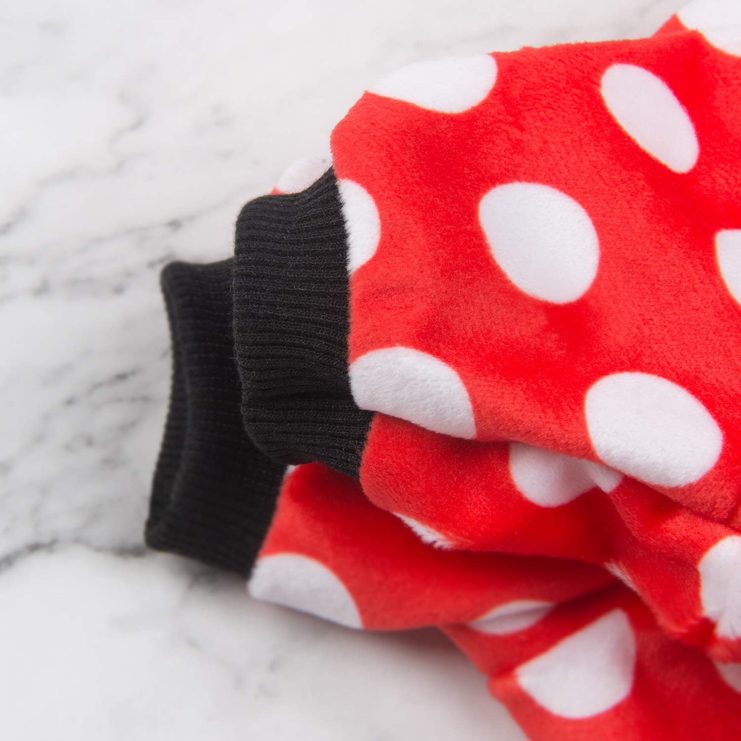 CuteBone pijama para perro halloween, tela minky suave para brindar calor y comodidad.