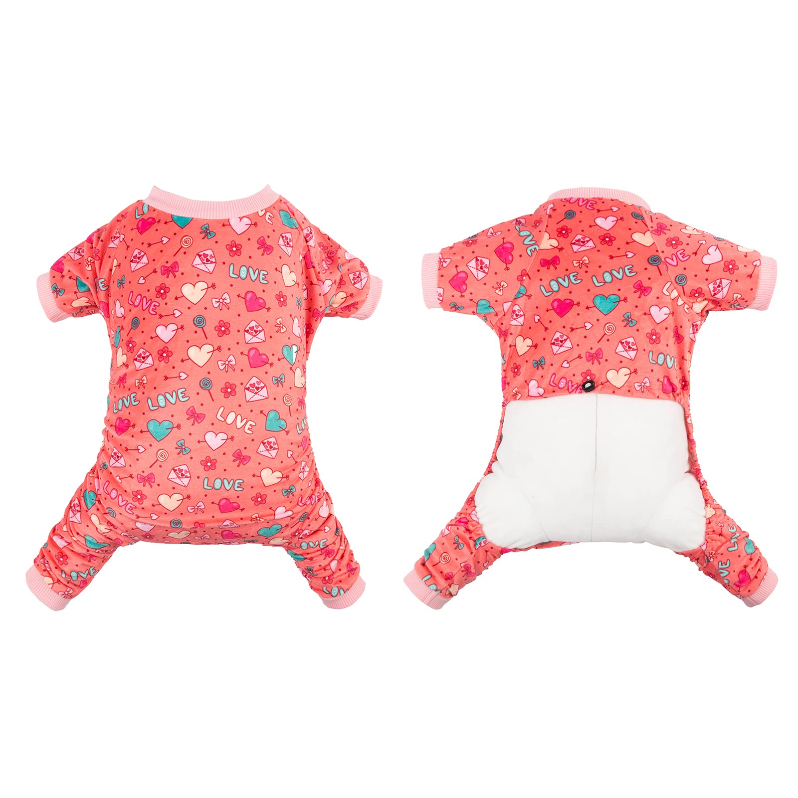Pijama CuteBone para perro lavable a máquina para limpieza rápida