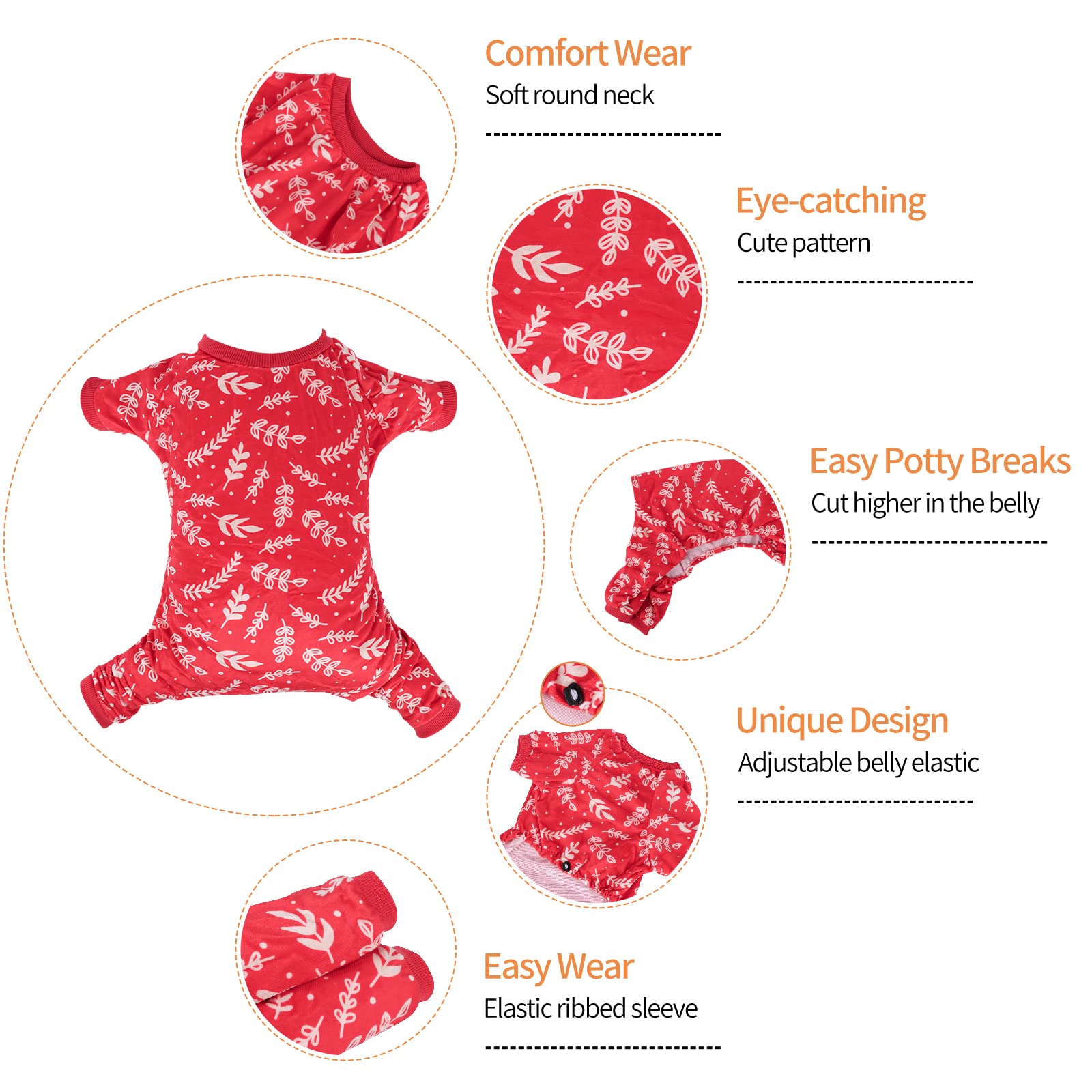 Pijama Cutebone de movilidad flexible para juego y descanso.
