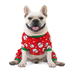Pijama CuteBone para perro, diseño divertido, perfecto para celebrar en casa.