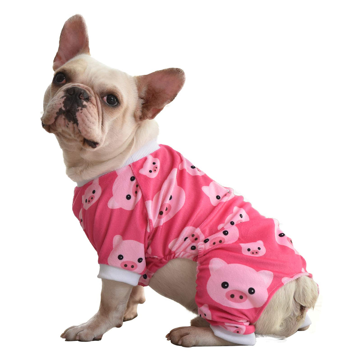 Pijama CuteBone para perro con diseño de noche de brujas, cómodo para dormir