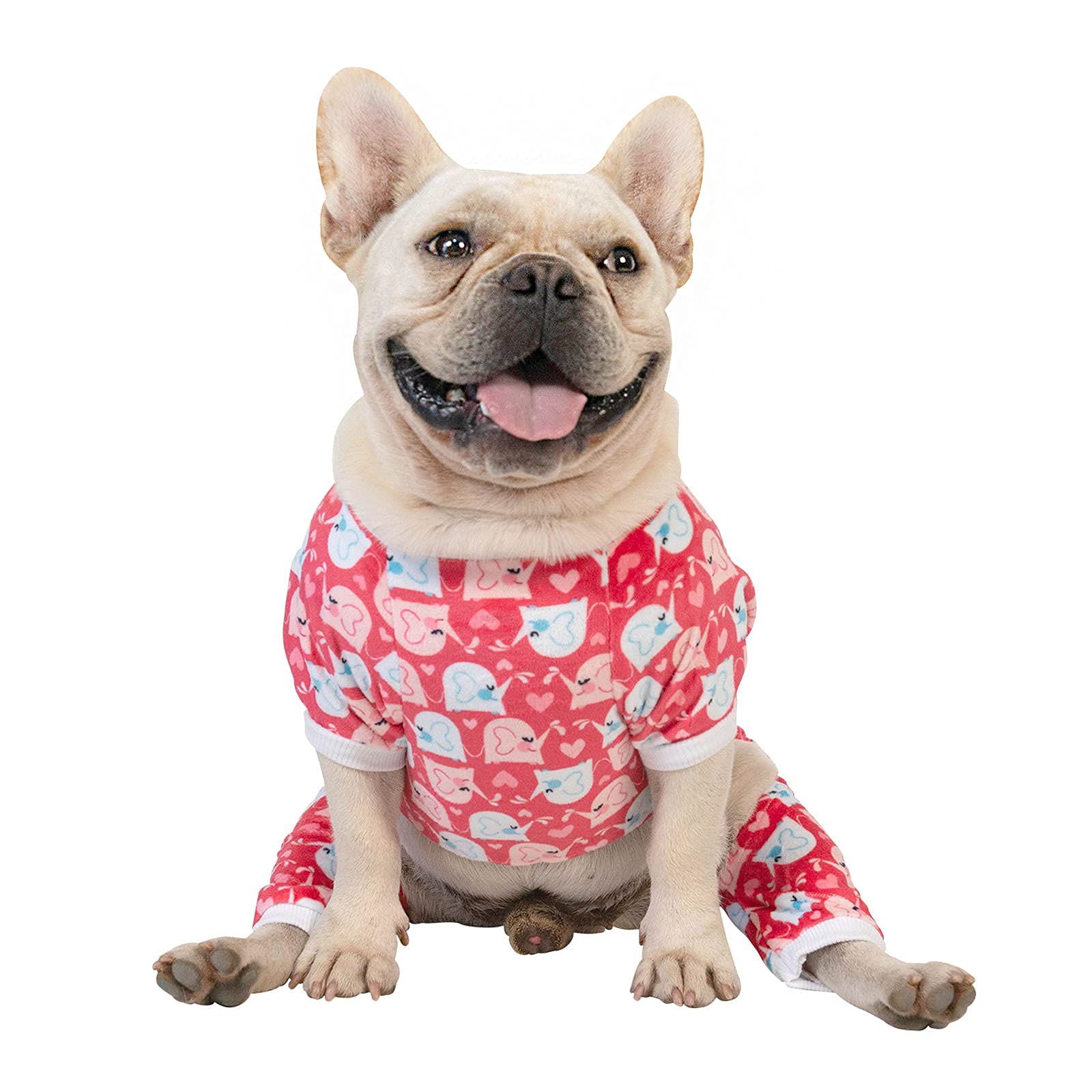 CuteBone Pijama fácil de poner para perros, ideal para uso diario