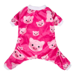 CuteBone pijama-perro-tela-minky-suave, ideal para dormir con suavidad.