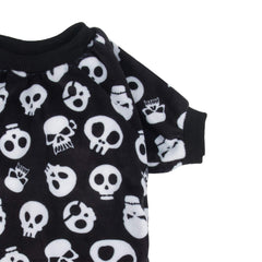 Pijama CuteBone para perro, diseño divertido, vista lateral.